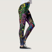 Muurkunst Leggings (Rechts)