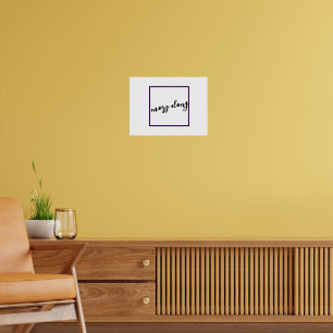 muurkunst ontwerp poster