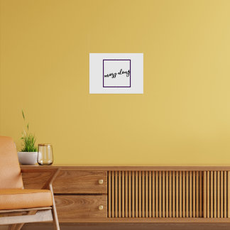 muurkunst ontwerp poster
