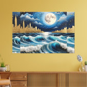 Muurkunst StyledByTrreal Collectie Canvas Afdruk (Insitu (Woonkamer))