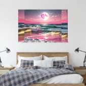 Muurkunst StyledByTrreal Collectie Canvas Afdruk (Insitu (Slaapkamer))