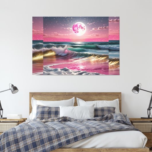 Muurkunst StyledByTrreal Collectie Canvas Afdruk (Insitu (Slaapkamer))