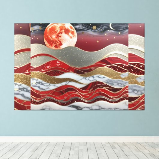 Muurkunst StyledByTrreal Collectie Canvas Afdruk (Insitu (Houten vloer))