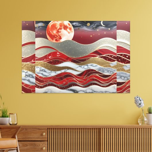 Muurkunst StyledByTrreal Collectie Canvas Afdruk (Insitu (Woonkamer))