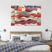 Muurkunst StyledByTrreal Collectie Canvas Afdruk (Insitu (Slaapkamer))