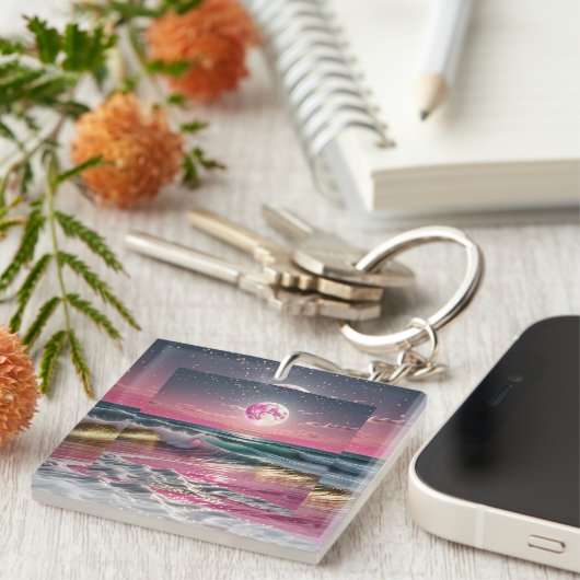 Muurkunst StyledByTrreal Collectie Sleutelhanger (Voorkant Rechts)