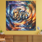 Muurkunst StyledByTrreal Collectie Wood Art Canvas Afdruk (Insitu (Woonkamer))