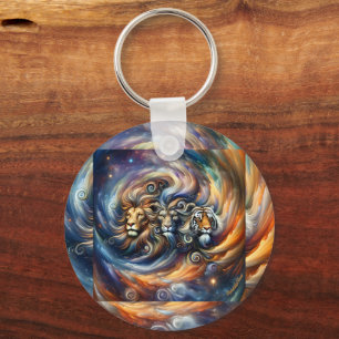 Muurkunst StyledByTrreal Collectie Wood Art Sleutelhanger