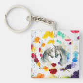 Muurkunst StyledByTrreal Collectie Wood Art Sleutelhanger (voorkant)