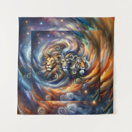 Muurkunst StyledByTrreal Collectie Wood Art Wandkleed