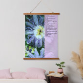 Muurkunst 'Twee druiven Hangend Wandkleed (Slaapkamer)