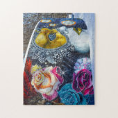 Muurkunst Winnipeg Canada. Legpuzzel (Verticaal)