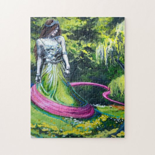 Muurkunst Winnipeg Canada. Legpuzzel (Verticaal)