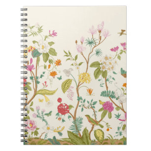 Muurlijk. Bloom. Bomen bloeien. florale illus Notitieboek