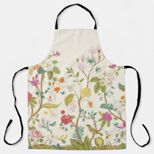 Muurlijk. Bloom. Bomen bloeien. florale illus Schort