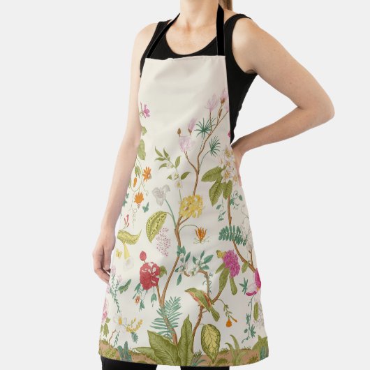 Muurlijk. Bloom. Bomen bloeien.  florale illus Schort (Insitu)