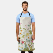 Muurlijk. Bloom. Bomen bloeien.  florale illus Schort (Gedragen)