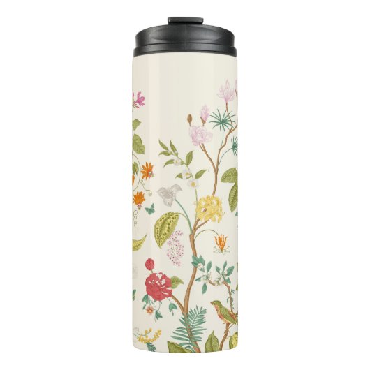 Muurlijk. Bloom. Bomen bloeien.  florale illus Thermosbeker (Voorkant)