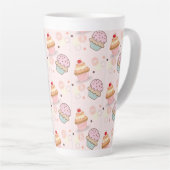 muurpastels latte mok (Rechterhoek)