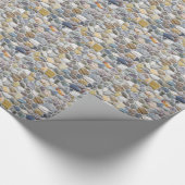 Muurpeerpatroon Cadeaupapier (Hoek)