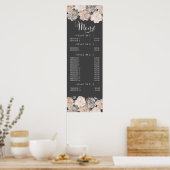 Muurposter haar schoonheid schoonheidsspecialist p poster (Keuken)