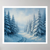 Muurposter – Rustige natuur geïnspireerd thuis Poster (Voorkant)