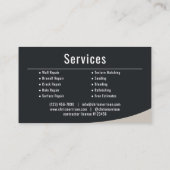Muurreparatie Professional Visitekaartje (Achterkant)
