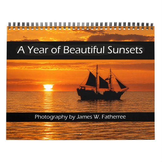 Muurschema 'Sunsets' van J. Fatherree Kalender (Hoes)