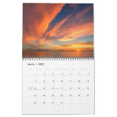 Muurschema 'Sunsets' van J. Fatherree Kalender (Mar 2027)