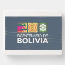Muurschildering bicentenario de Bolivia