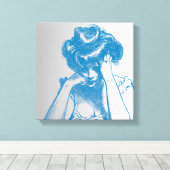 Muurschildering Canvas Afdruk (Insitu (Houten vloer))