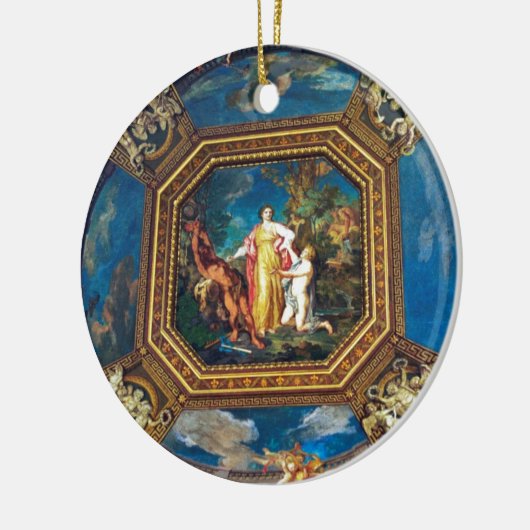 Muurschildering in het Vaticaan-museum Keramisch Ornament (Links)