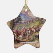 Muurschildering in het Vaticaan-museum Keramisch Ornament (Links)