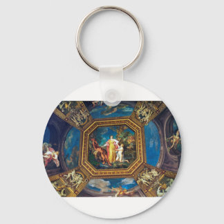 Muurschildering in het Vaticaanmuseum Sleutelhanger