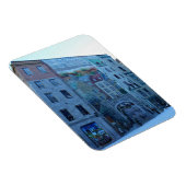 Muurschildering in Old Quebec City, Quebec, Canada Magneet (Rechterzijde)