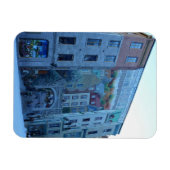 Muurschildering in Old Quebec City, Quebec, Canada Magneet (Horizontaal)