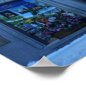 Muurschildering in Old Quebec City, Quebec, Canada Poster (Hoek)