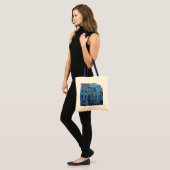 Muurschildering in Old Quebec City, Quebec, Canada Tote Bag (Voorkant (model))