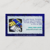 Muurschildering Kunstenaar Grafisch Ontwerp COMMER Visitekaartje (Achterkant)