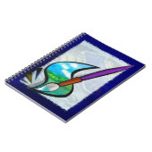 Muurschildering Kunstenaar Grafisch Ontwerp SCHETC Notitieboek (Linkerzijde)