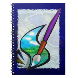 Muurschildering Kunstenaar Grafisch Ontwerp SCHETC Notitieboek