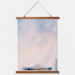 Muurschildering met de titel The Dawn Hangend Wandkleed