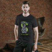 Muurschildering met Spray T-shirt