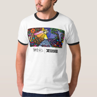 Muurschildering Ringer T-shirt