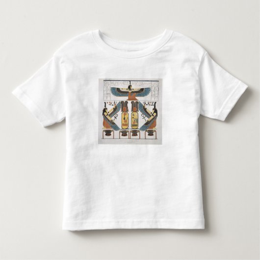 Muurschildering van de Kings bij Thebes, disco Kinder Shirts (Voorkant)