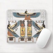 Muurschildering van de Kings bij Thebes, disco Muismat (Met muis)