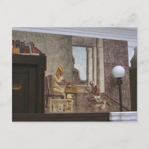 Muurschilderingen 2 van WPA briefkaart ~