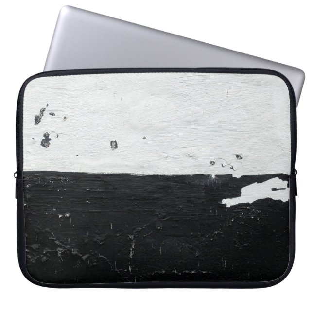 Muurslijp oude vieze textuur laptop sleeve (Voorkant)