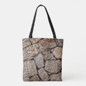 Muurstenen voor stenen tote bag (Achterkant)