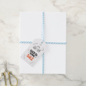 Muursticker Cadeaulabel (Met Touw)
